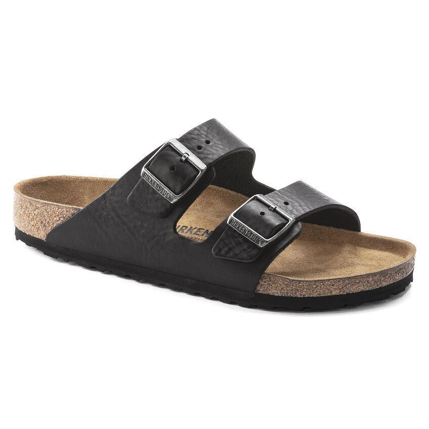 New Balance Birkenstock Unisex Sandal Arizona Grip Vintage Wood Black 1023115 - Multicolor