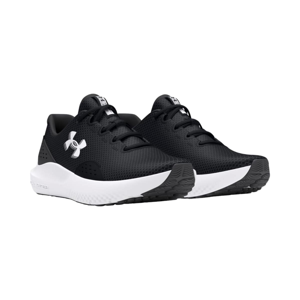 Mens Under Armour Charged Surge 4 Running Shoe - Black 9 US 3027000