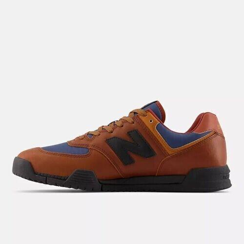 New Balance CT574 CT574TRA Sneakers Men`s 7.5 Brown Blue Lace Up Casual NR6755