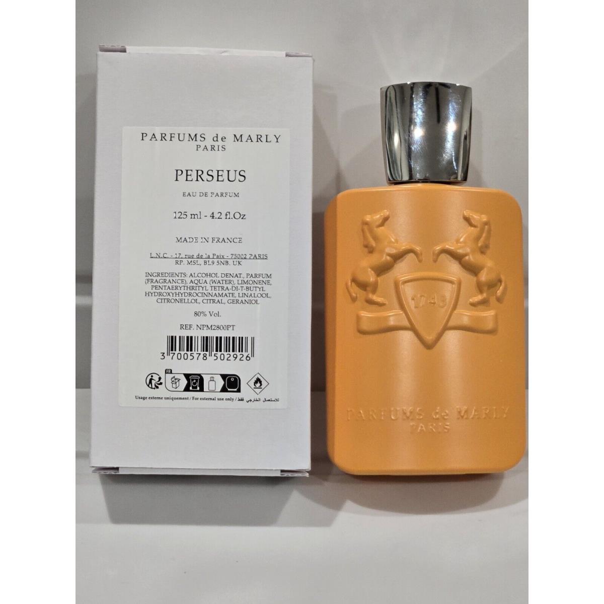 Parfums Marly Perseus Edp 4.2 oz /125 ml Concentrated Tester Exprtn 2028 Box