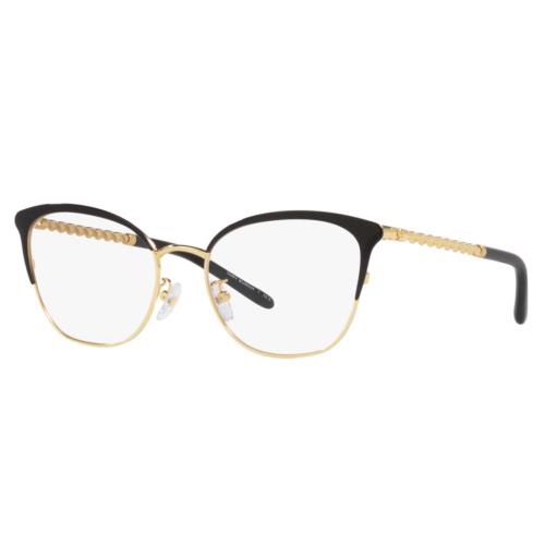 Tory Burch Rx Eyeglasses TY1076-3339 Black/gold s 53mm