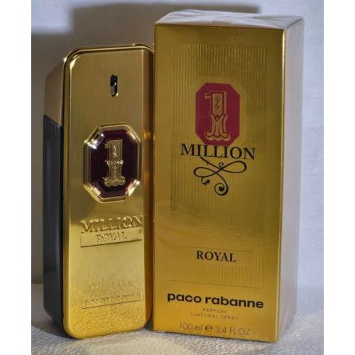 1 Million Royal BY Oaco Rabanne 100ML 3.4.Oz Parfum Spray Mens