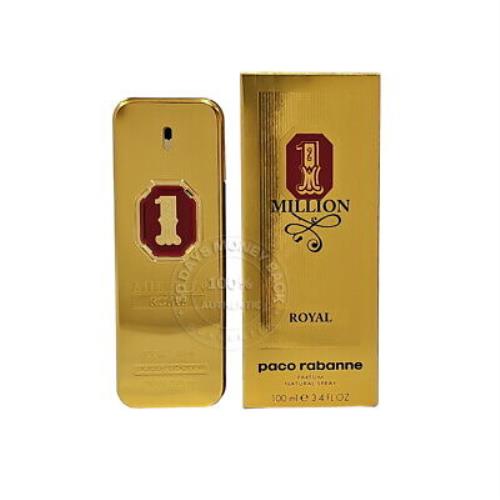 Paco Rabanna 1 Million Royal 3.4 oz Parfum Spray For Men