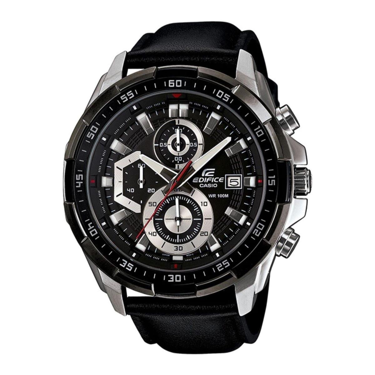 Casio Men`s Edifice Black Watch EFR-539L-1AVDF