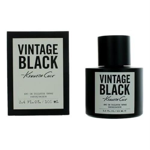 Kenneth Cole Vintage Black by Kenneth Cole 3.4 oz Eau De Toilette Spray For Me