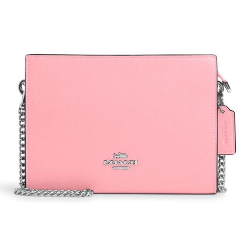 Coach Slim Crossbody - CR238 Flower Pink Refined Pebble Leather