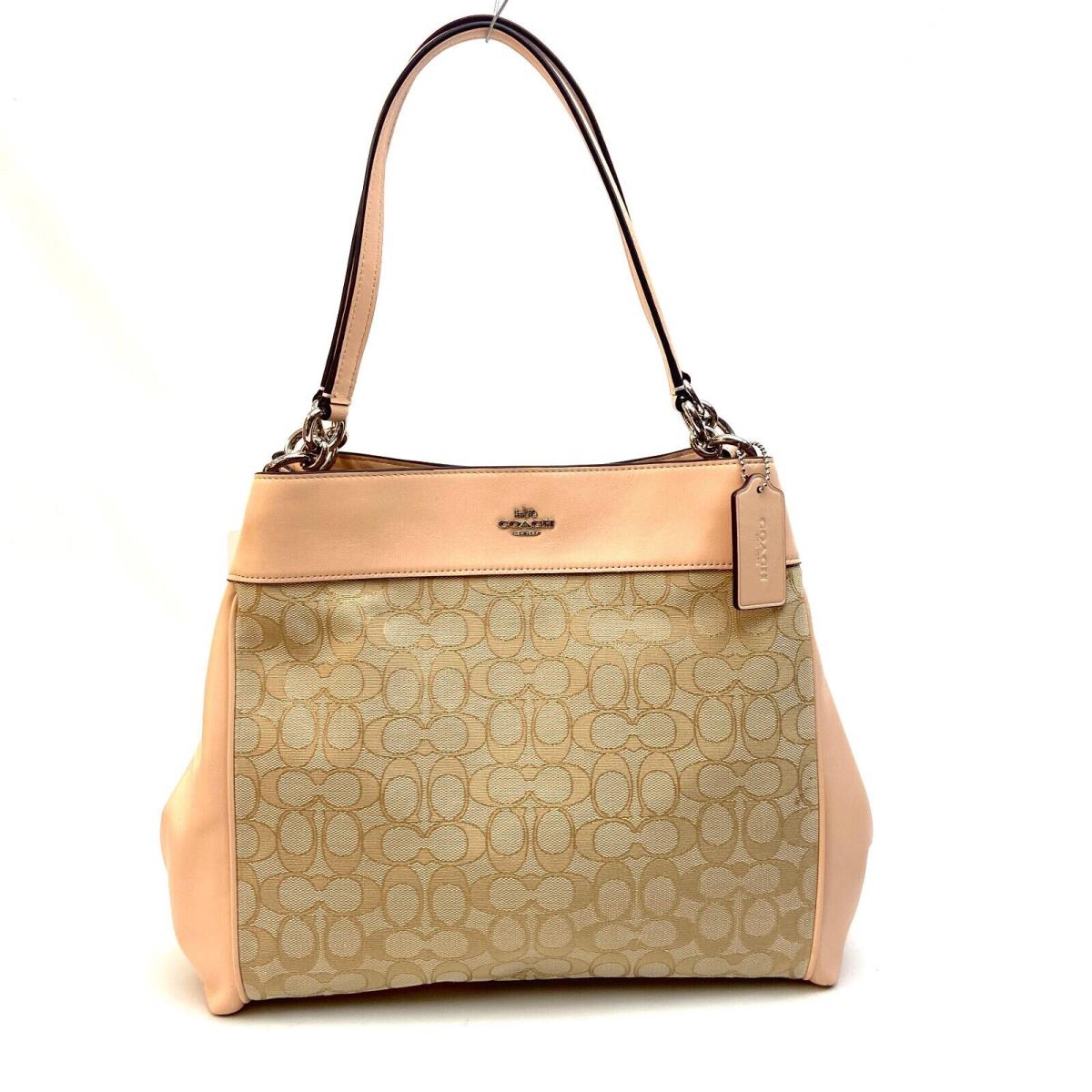 Coach Signature Jacquard Lexy Shoulder Bag