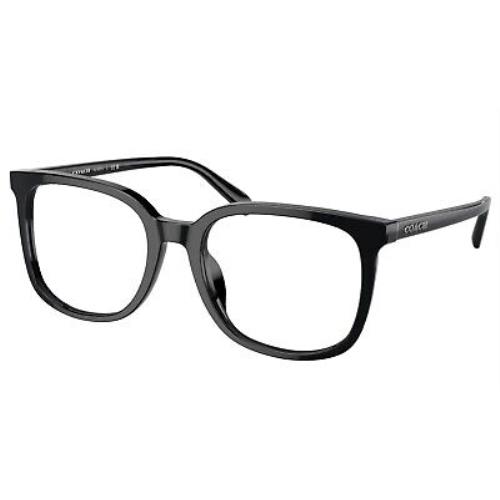 Coach HC6227U 5002 Black Demo Lens 54 mm Men`s Eyeglasses