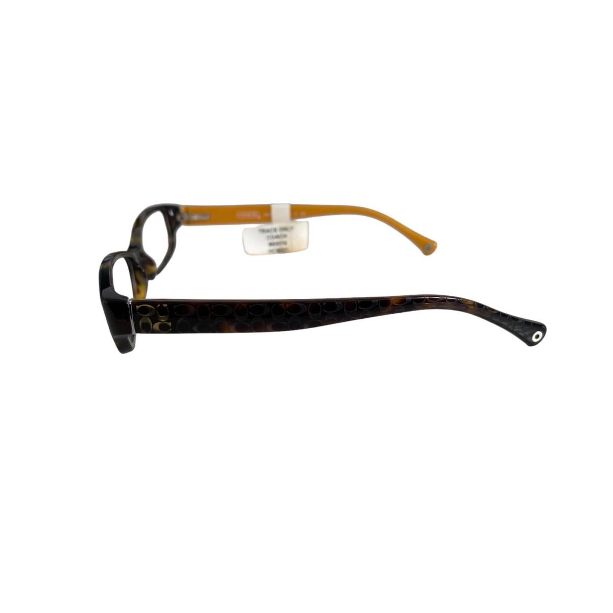 Coach Womens Eyeglass Frames HC60015055 Tortoise Size 48-15-135