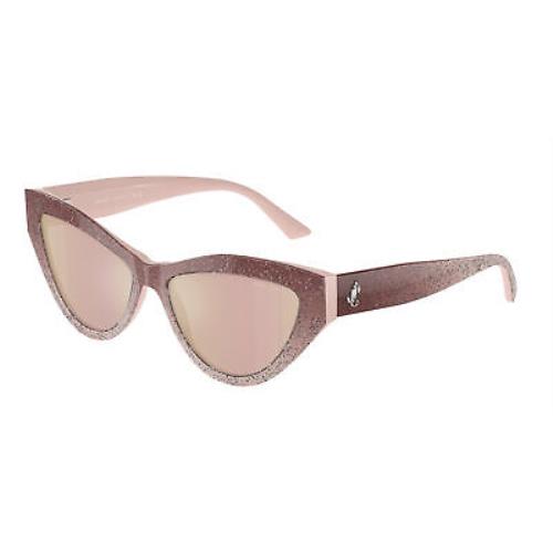 Jimmy Choo JC 5004 Pink Gradient Glitter Pink Mir 5047/Z Sunglasses