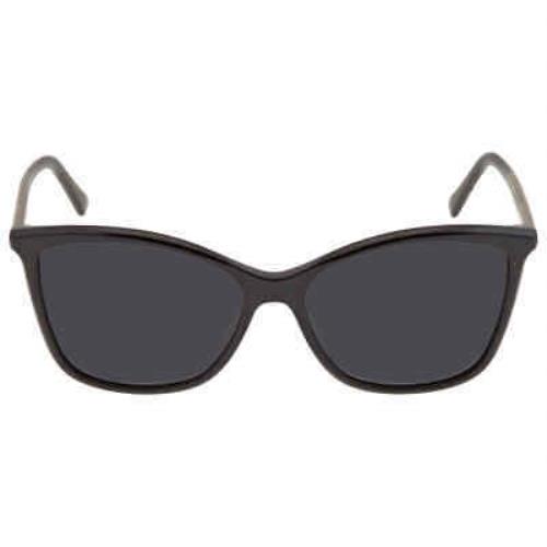 Jimmy Choo Grey Cat Eye Ladies Sunglasses Ba/g/s 0807/IR 56 Ba/g/s 0807/IR 56