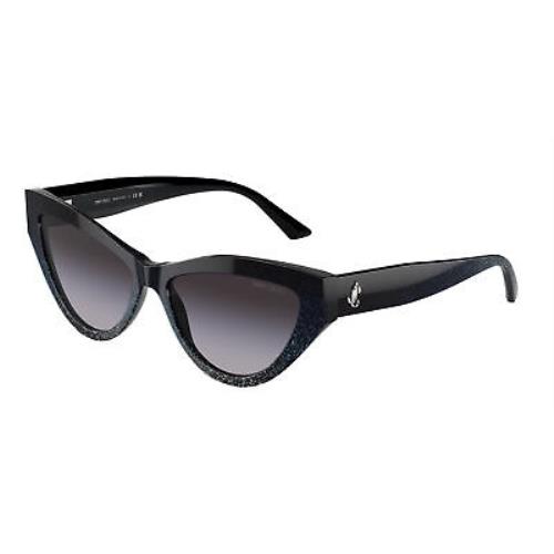 Jimmy Choo JC 5004 Black Gradient Glitter Grey gr 504587 Sunglasses