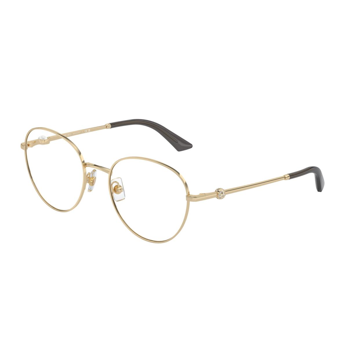 Jimmy Choo JC 2004HB Pale Gold 3006 Eyeglasses