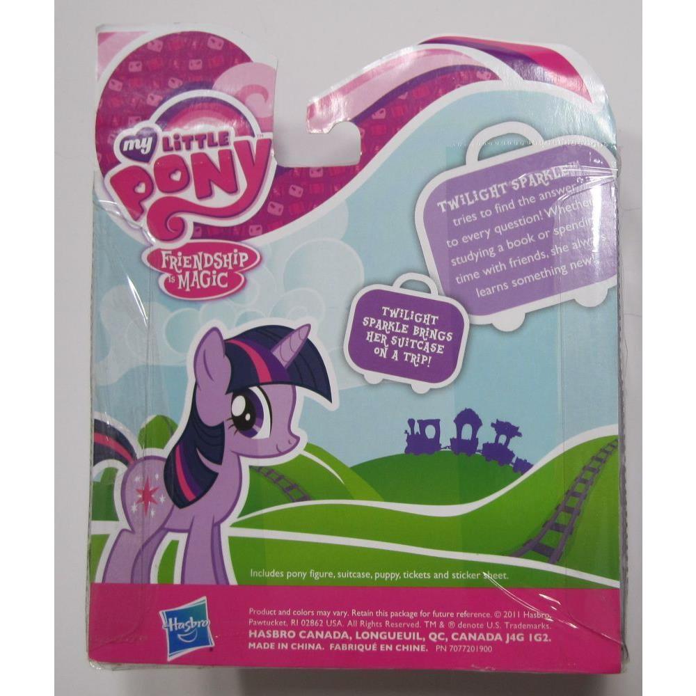 My Little Pony Twilight Sparkle Figure 2011 Friendship Is Magic with Dog 3