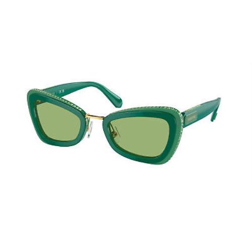 Swarovski SK 6012 Green Dark Green 1014/2 Sunglasses
