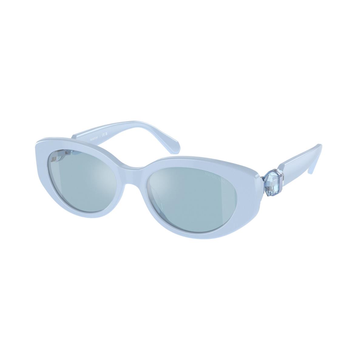 Swarovski SK 6002 Light Blue Light Blue Mirror s 1006N1 Sunglasses