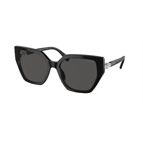 Swarovski SK 6016 Black Dark Grey 100187 Sunglasses