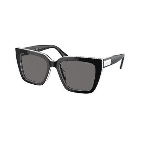 Swarovski SK 6013 Black Dark Grey Polar 101581 Sunglasses