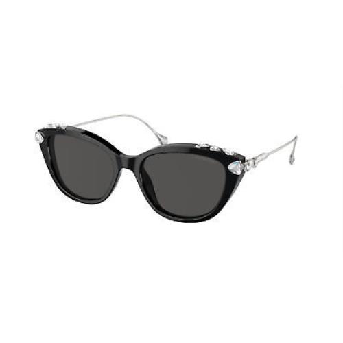 Swarovski SK 6010 Black Dark Grey 103887 Sunglasses