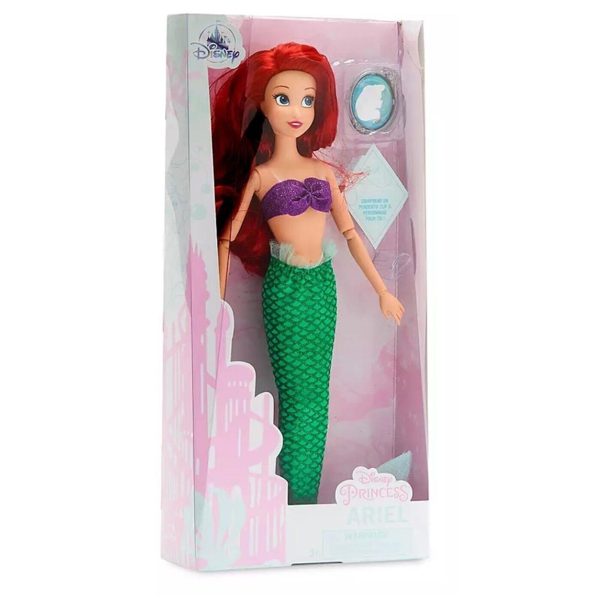 Disney Store Princess Ariel Classic Doll Accessory Pack Set The Little Mermaid