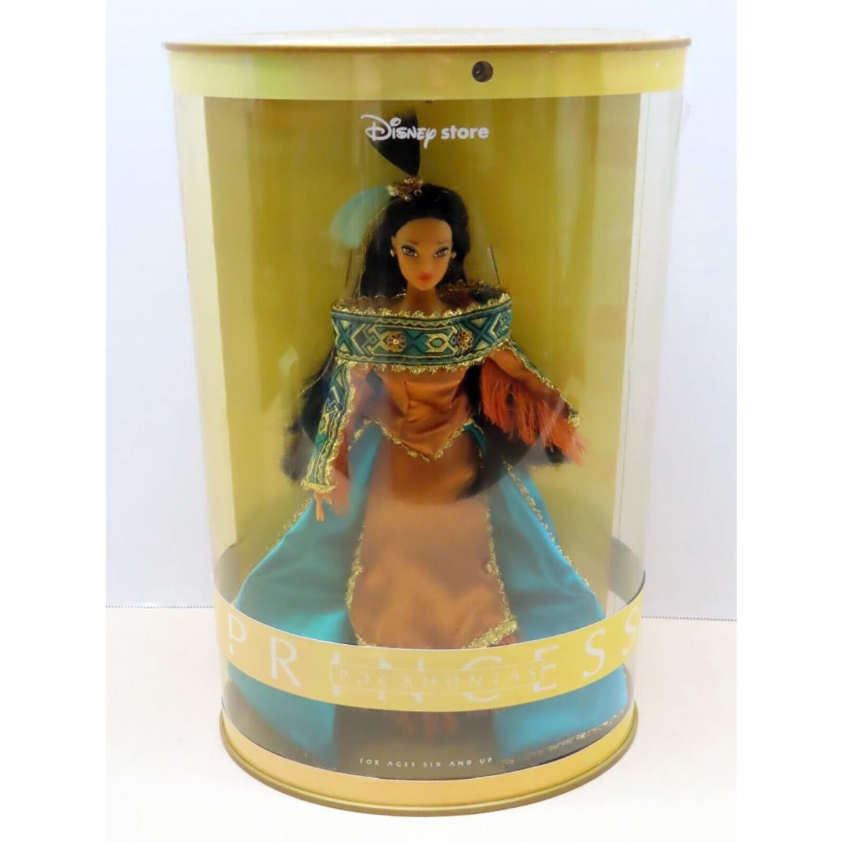 Disney Store Princess Pocahontas Doll Princess Series Light Up Box