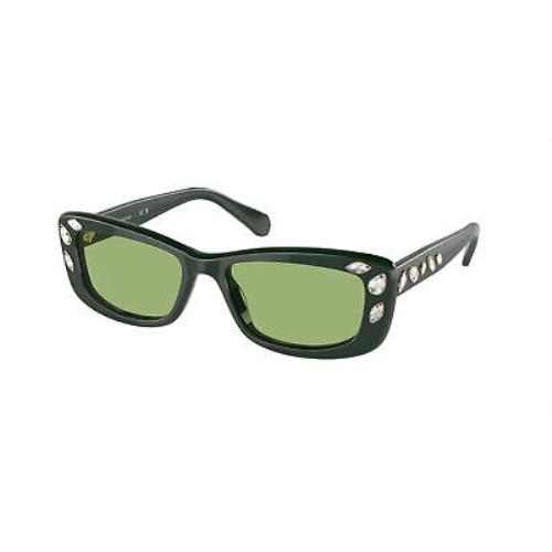 Swarovski SK 6008 Dark Green Dark Green 1026/2 Sunglasses