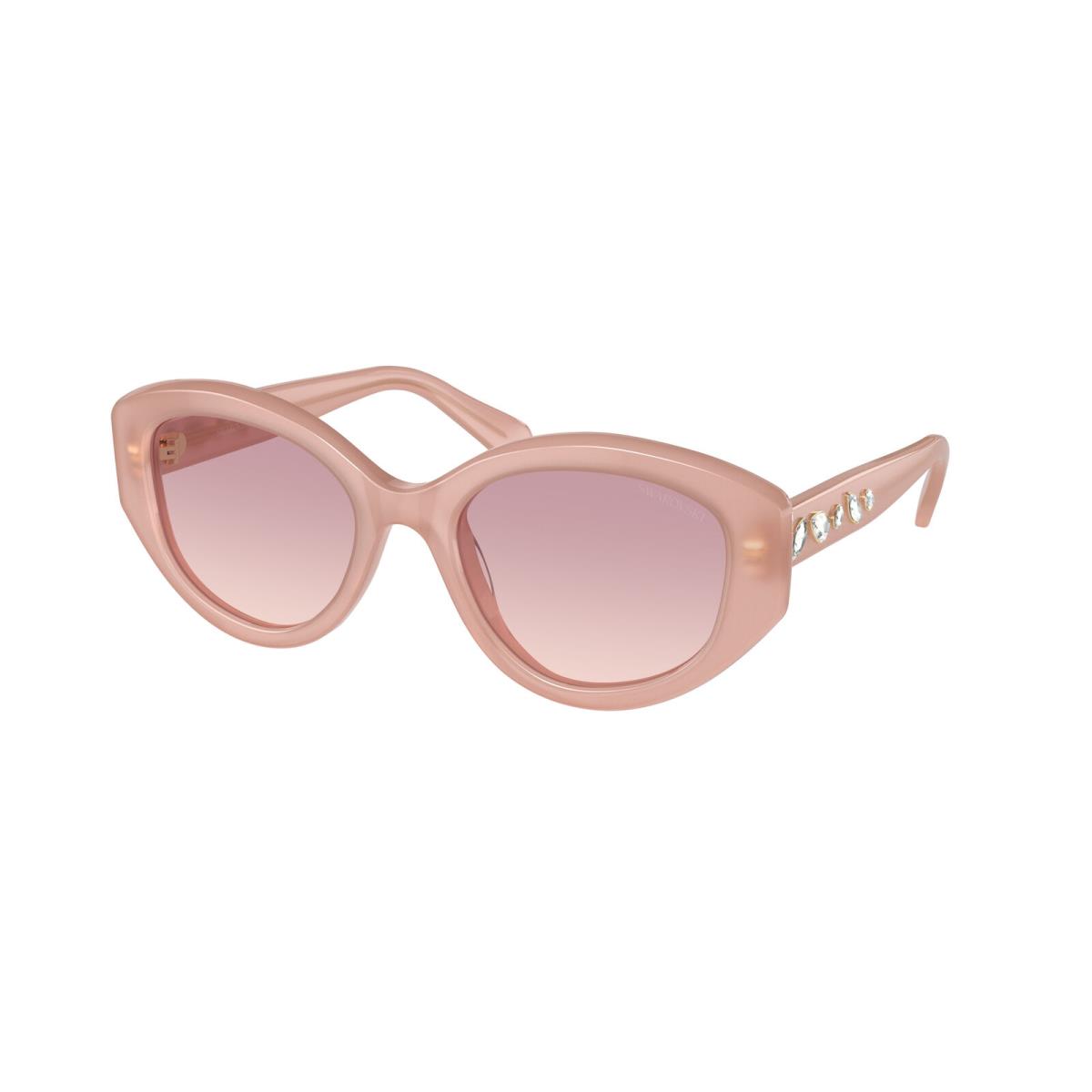 Swarovski SK 6005 Pink Opal Brown Gradient Viole 102568 Sunglasses