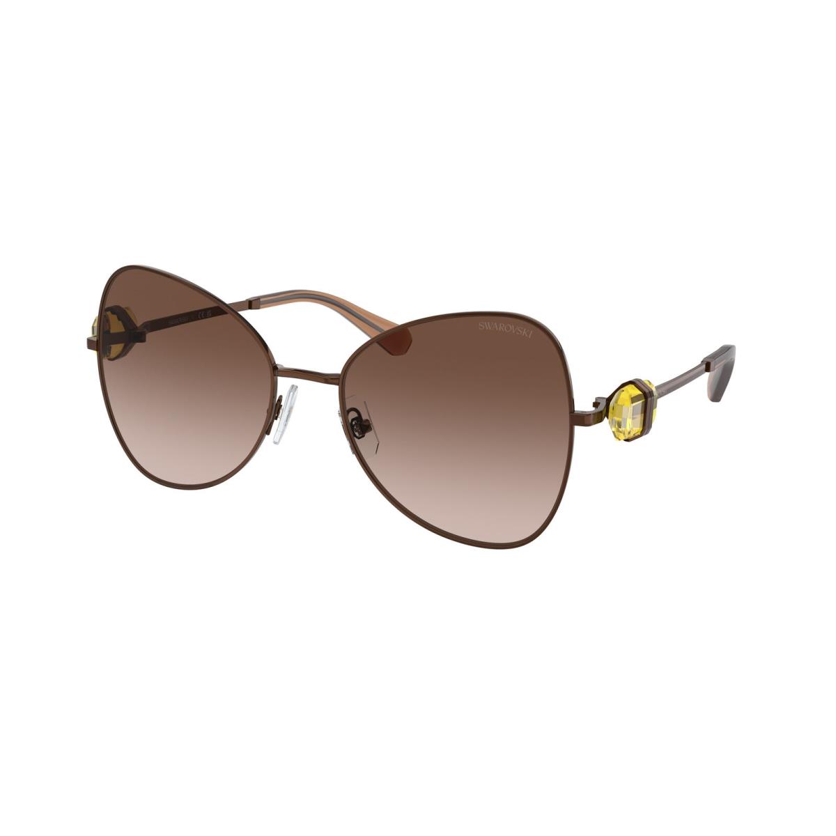 Swarovski SK 7002 Metal Brown Gradient Brown 400213 Sunglasses