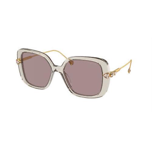 Swarovski SK 6011F Trasparent Light Brown Violet 3003LA Sunglasses