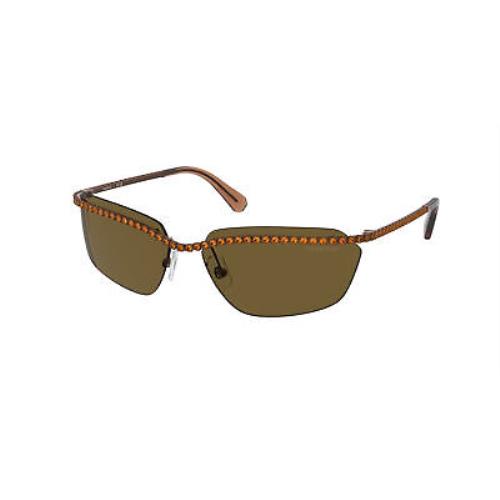 Swarovski SK 7001 Brown Dark Brown 400273 Sunglasses
