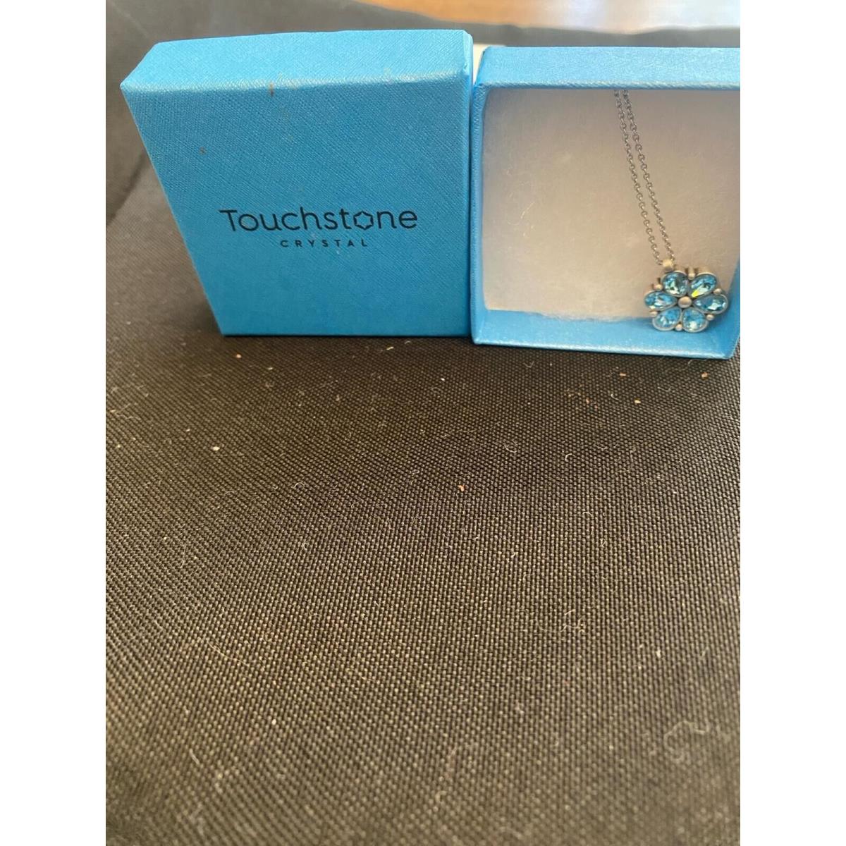 Touchstone Crystal BY Swarovski Belle Fleur Necklace