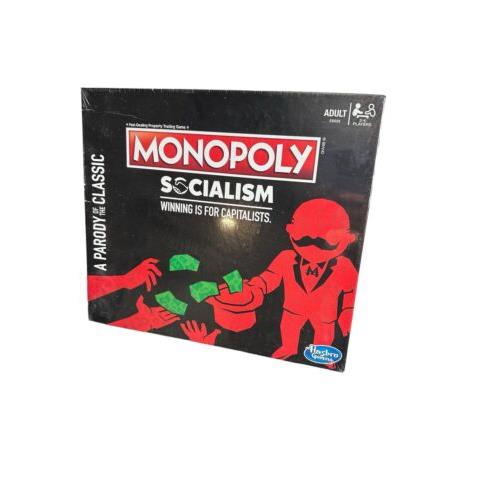Monopoly Socialism Board Game Parody Parker Brothers Hasbro