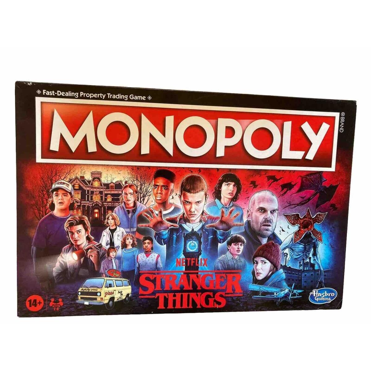 Monopoly Netflix Stranger Things Edition Board Game 14+