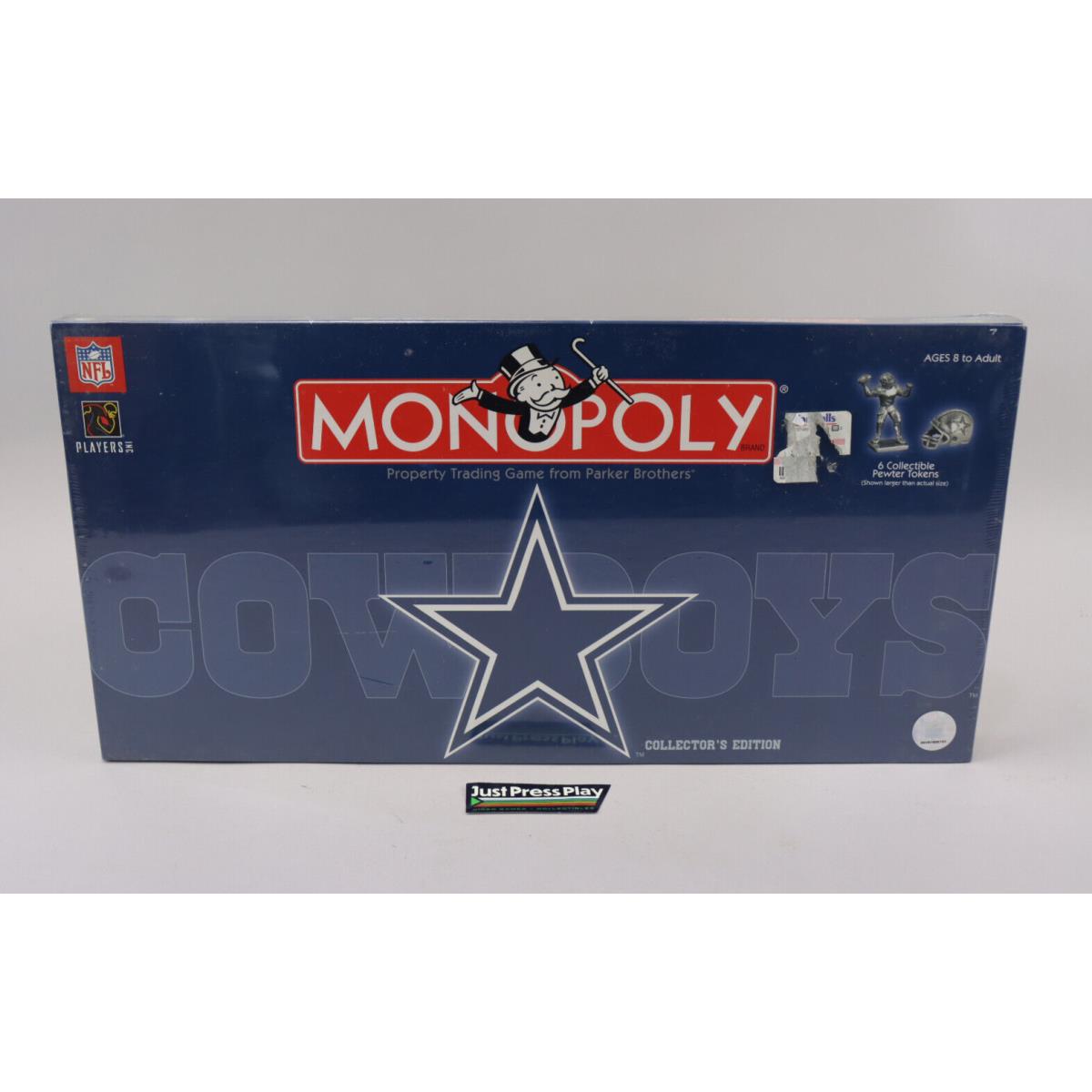 2006 Monopoly Nfl Dallas Cowboys Collector`s Edition Board Game