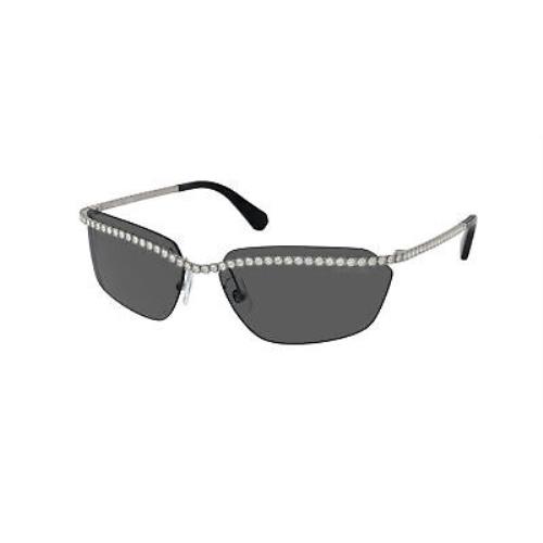 Swarovski SK 7001 Gunmetal Dark Grey 400987 Sunglasses