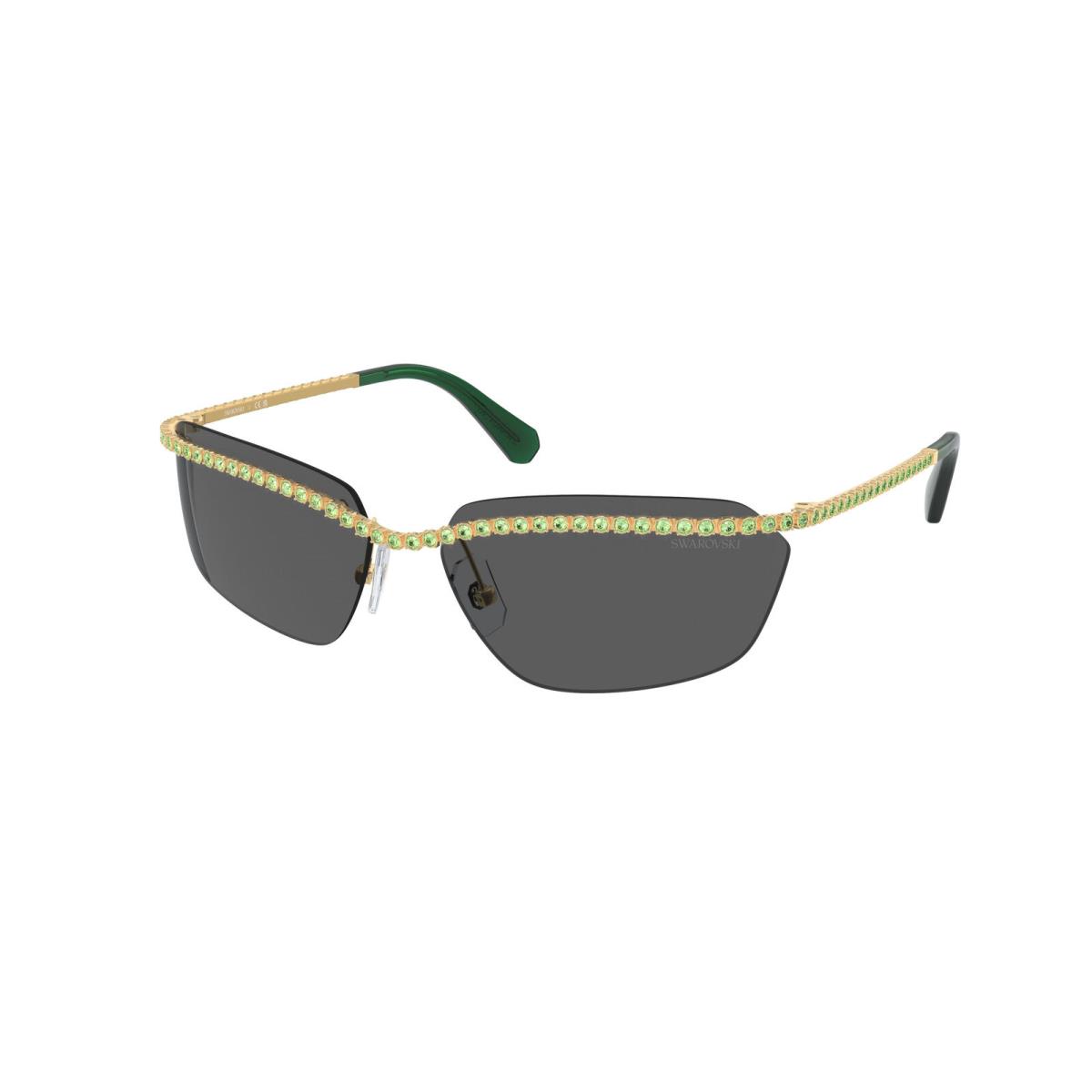 Swarovski SK 7001 Gold Dark Grey 400487 Sunglasses