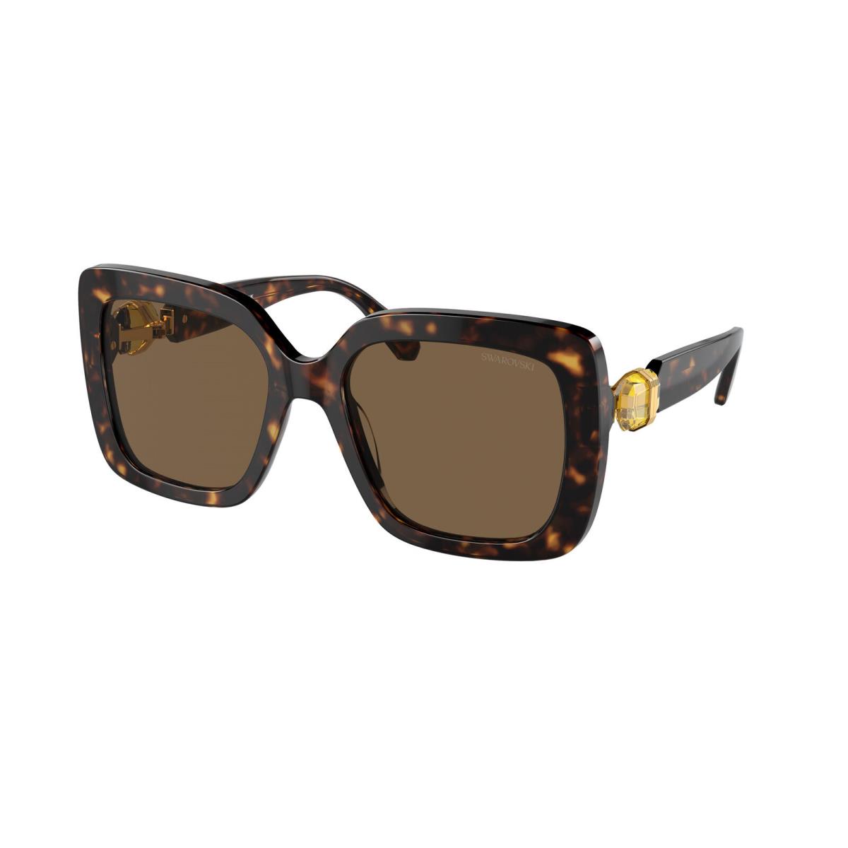 Swarovski SK 6001 Havana Dark Brown 100273 Sunglasses