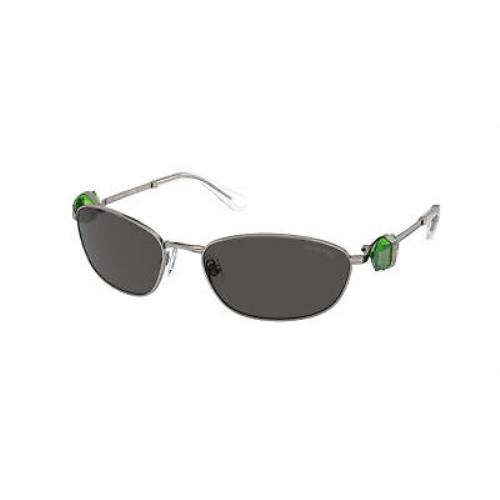 Swarovski SK 7010 Gunmetal Dark Grey 400687 Sunglasses