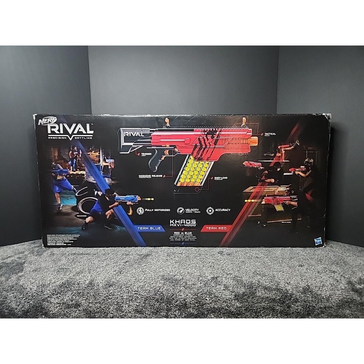 Nerf Rival Khaos MXVI-4000 Team Red 40x Rounds