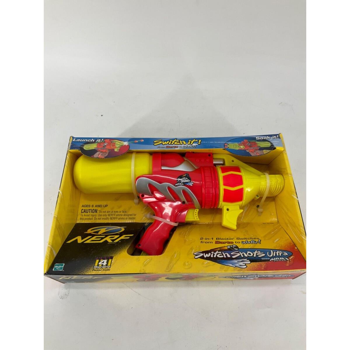 Vintage Nerf Switch Shots Ultra Airjet Power Old School Mega Darts Water Blaster