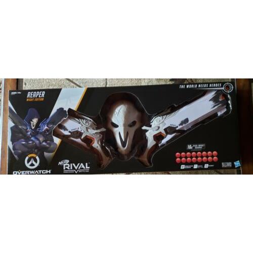 Overwatch Reaper Wight Edition Collector Pack with 2 Nerf Rival Blasters