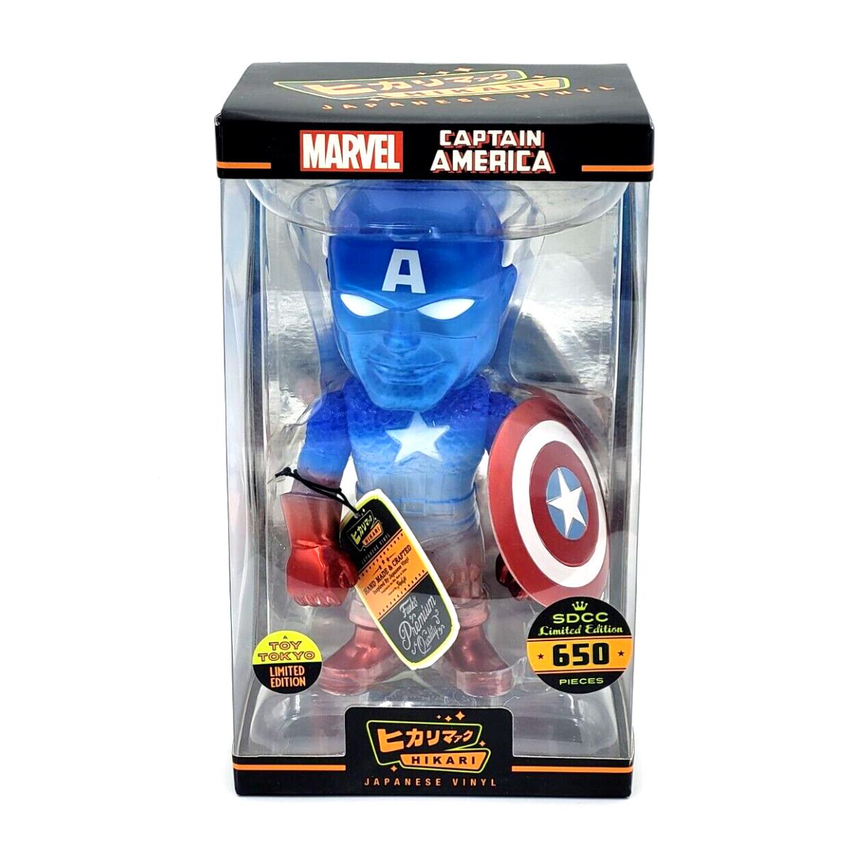 Funko Marvel Hikari Star Spangled Captain America 2016 Sdcc Exclusive /650