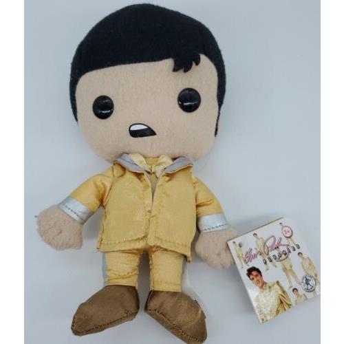 Funko 9 Elvis Presley Gold Suit Plush Golden Stuffed Animal Elvislives