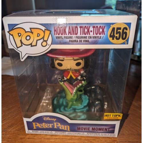 Funko Pop Disney Movie Moment Hook and Tick-tock 456 Exclusive Vinyl Figure