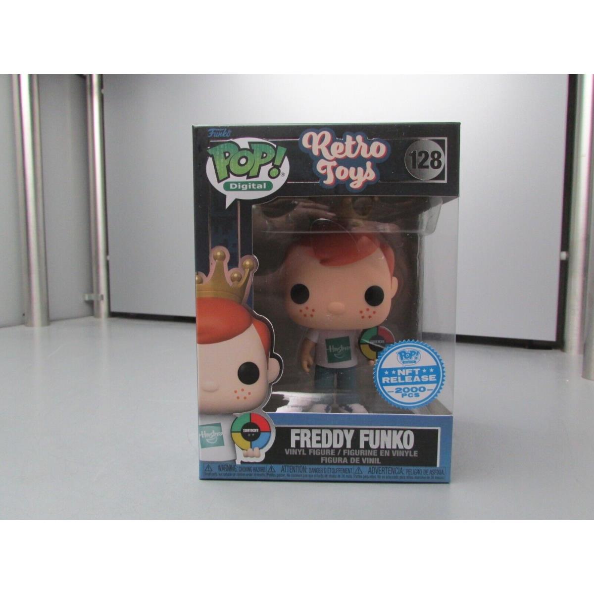 Funko Pop N.f.t Retro Toys Freddy 2 000 Pcs LE 128