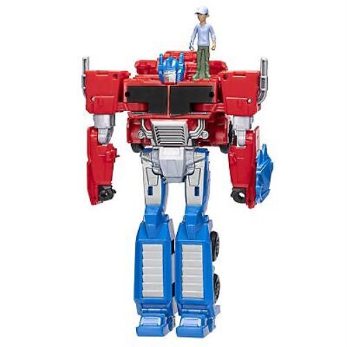 Transformers F7663 Toys Earthspark Spin Changer Multicolor Optimus Prime 20 cm