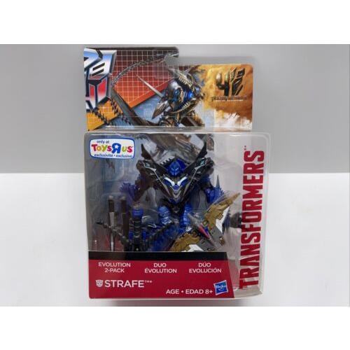 Transformers Age of Extinction Aoe - Strafe Evolution 2 Pack Deluxe Tru Ex