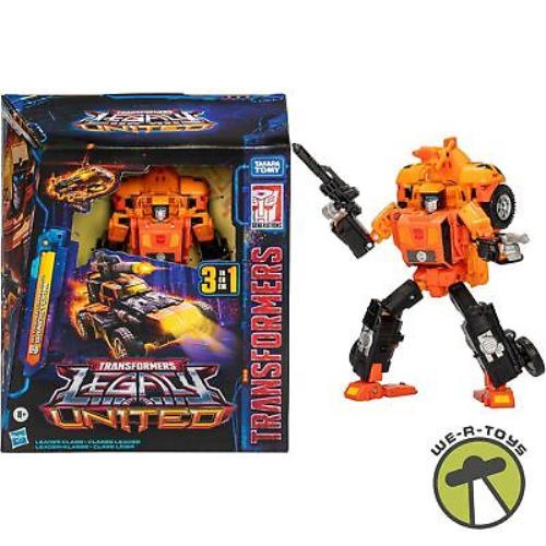 Transformers Legacy United Leader Class G1 Triple Changer Sandstorm 7.5 Figure