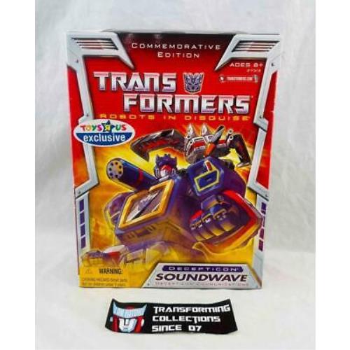 Transformers Rid G1 Reissue Soundwave 2006 Tru Exclusive Misb