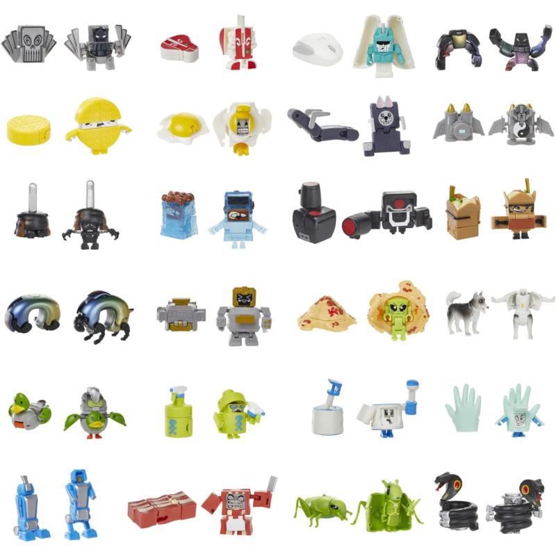 Transformers Toys Botbots Ruckus Rally Series 6 Collectible 24 Singles Multipack